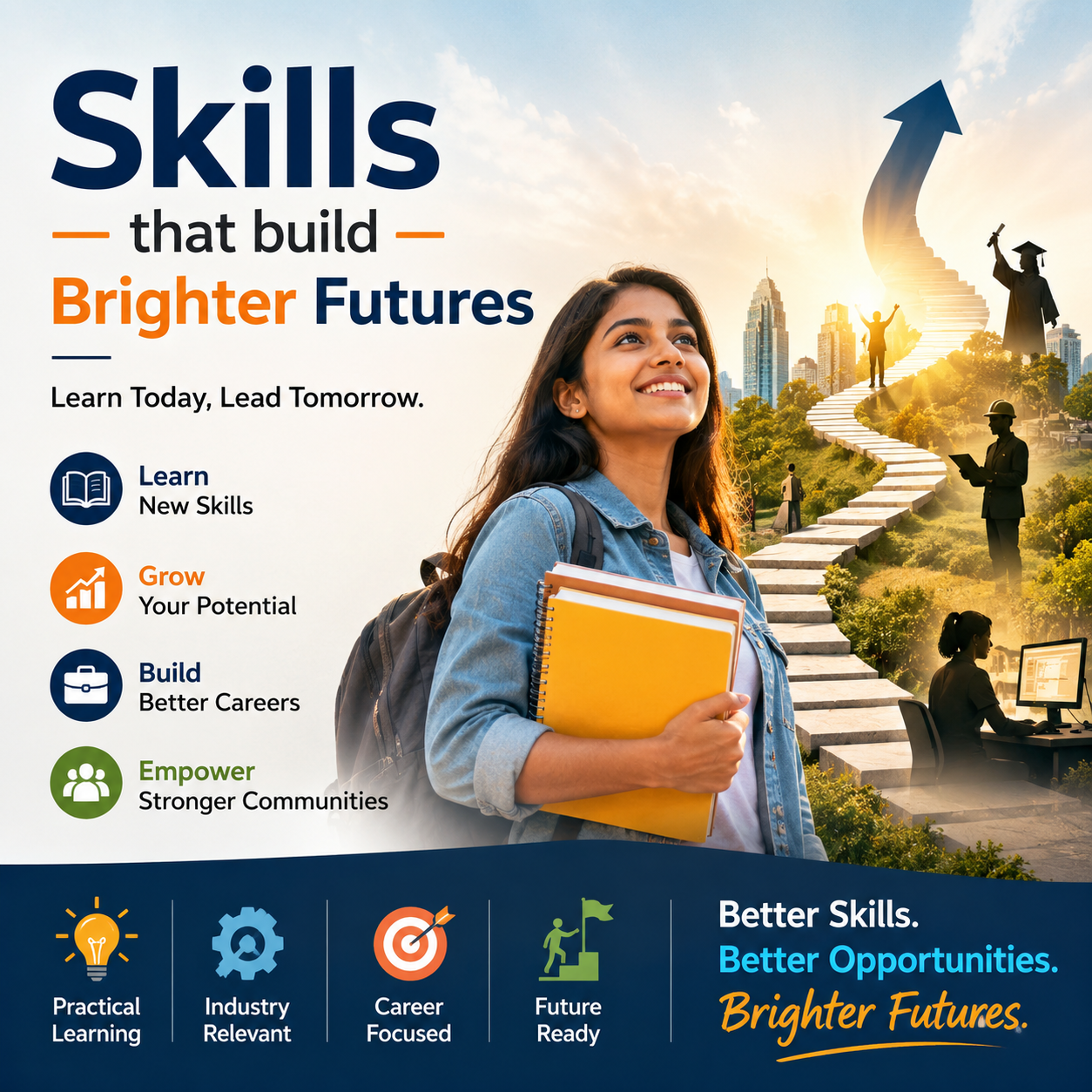 Skills that build brighter futures